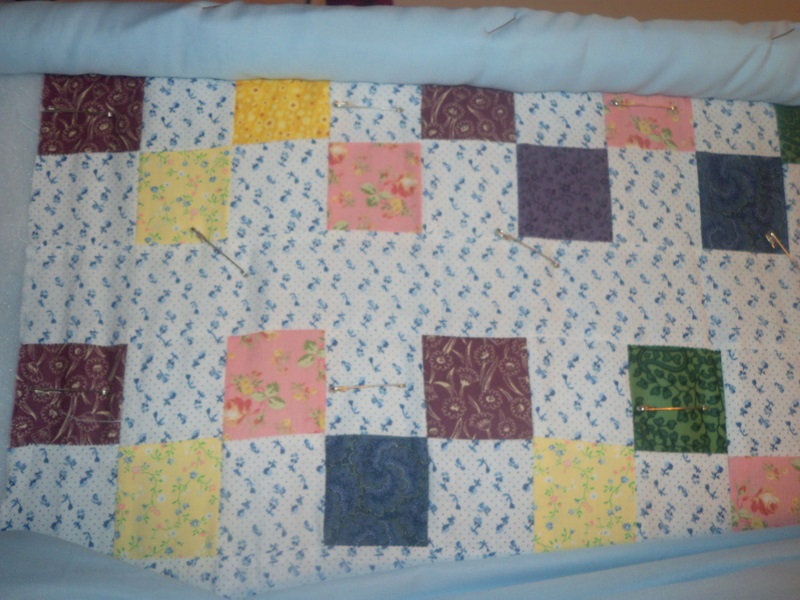 Hendrixville Different ways to pin a quilt