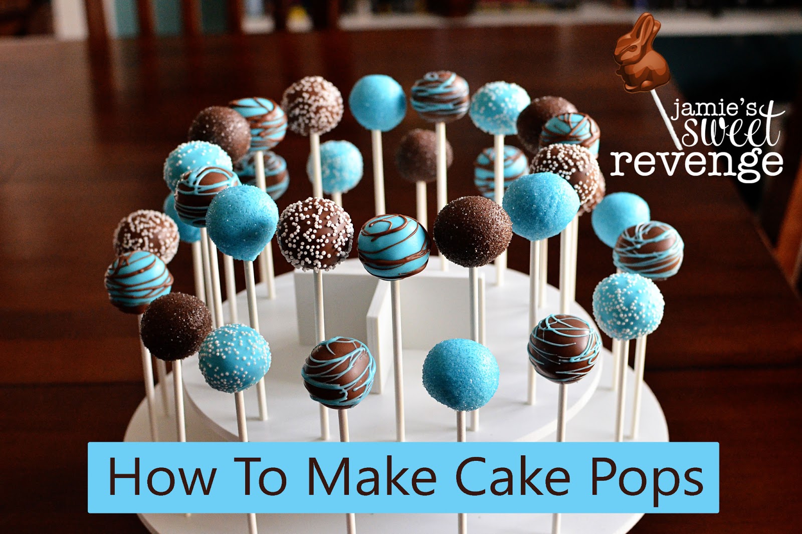 Jamie's Rabbits: The Post About How To Make Cake Pops