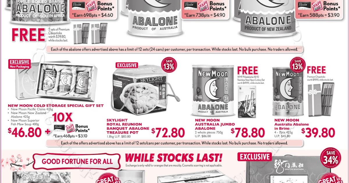 Cold Storage CNY Promotion 20 24 January 2017 Supermarket Promotions