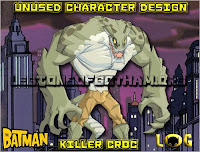 The Batman Cartoon Unused Charatcter Design Artwork Killer Croc The Batman Cartoon Unused Charatcter Design Artwork Killer Croc