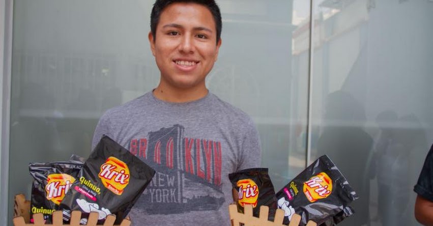 Snacks de quinua y energizante de maca, creativos inventos de chicos Beca 18 Snacks de quinua y energizante de maca, creativos inventos de chicos Beca 18
