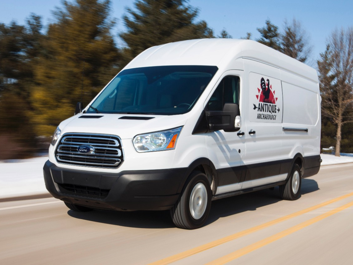 2015 Ford Transit Joins "American Pickers" Cast