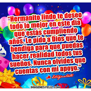 Feliz CumpleaƱos Hermano