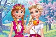 Juegos Para Vestir A Elsa Y Anna