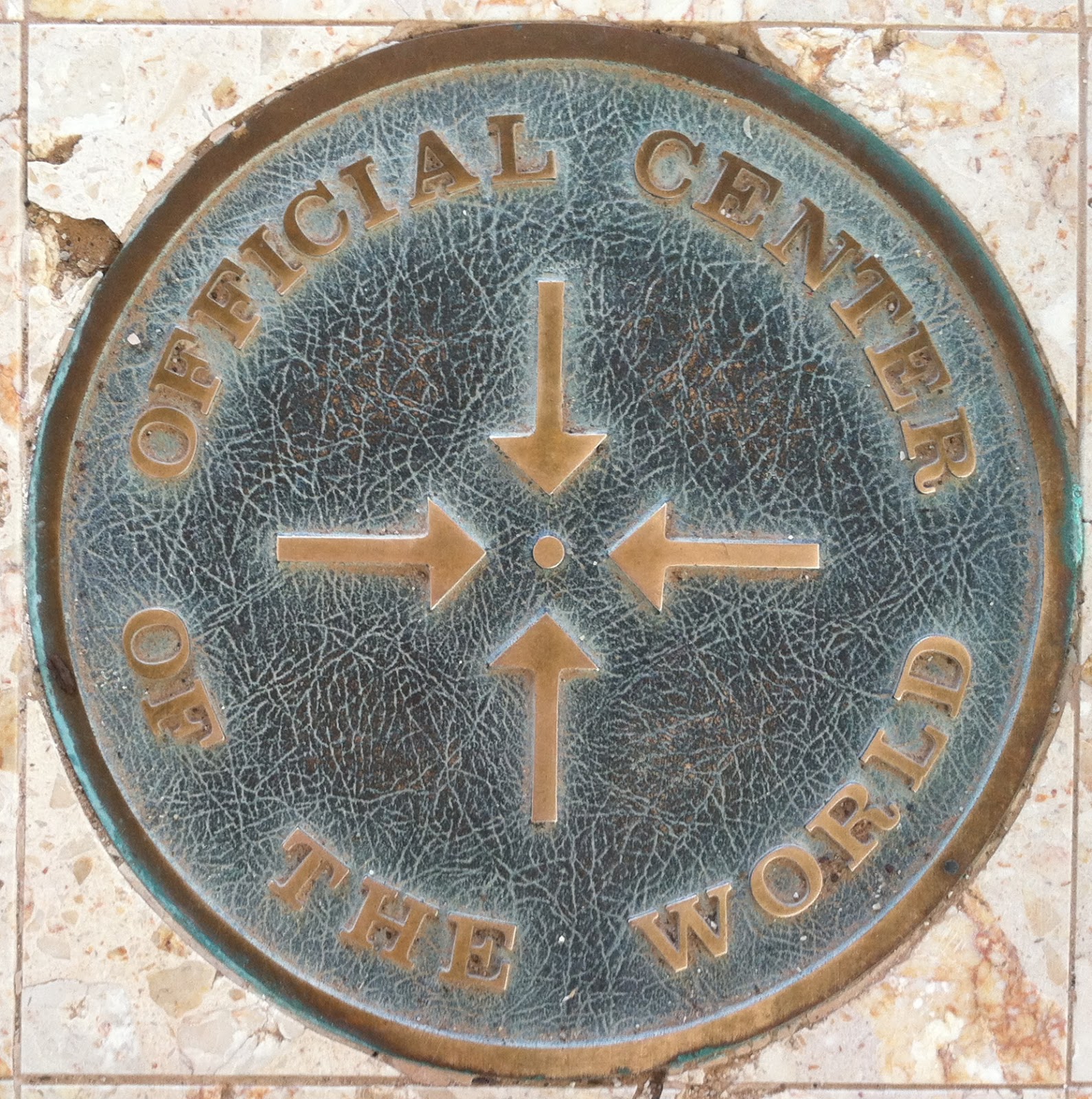 On The Road Again Official Center of the World