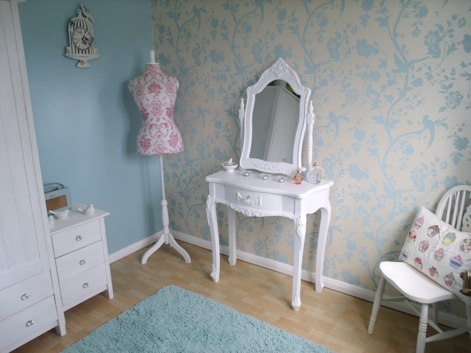 Its Finished My New Dressing Room Victorias Vintage Blog