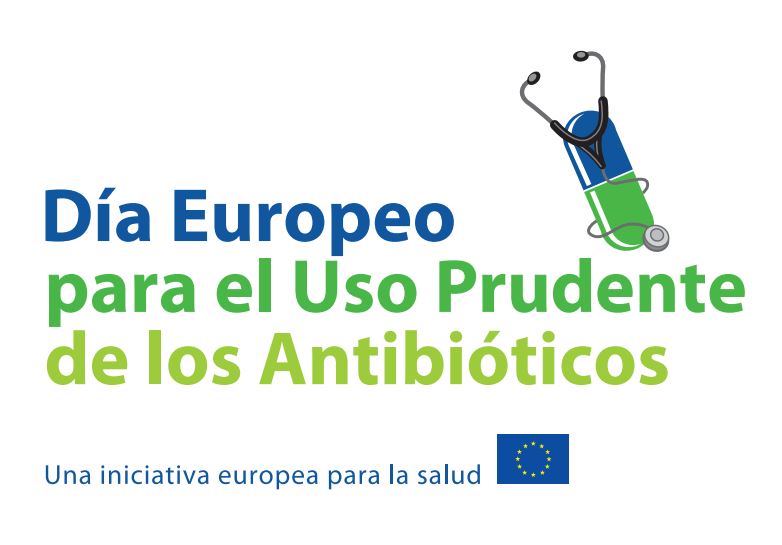 logo día Europeo para el uso prudente de los antibióticos