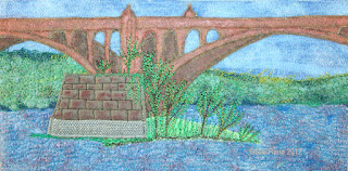52 Ways to Look at the River, by Sue Reno, detail 1 52 Ways to Look at the River, by Sue Reno, detail 1