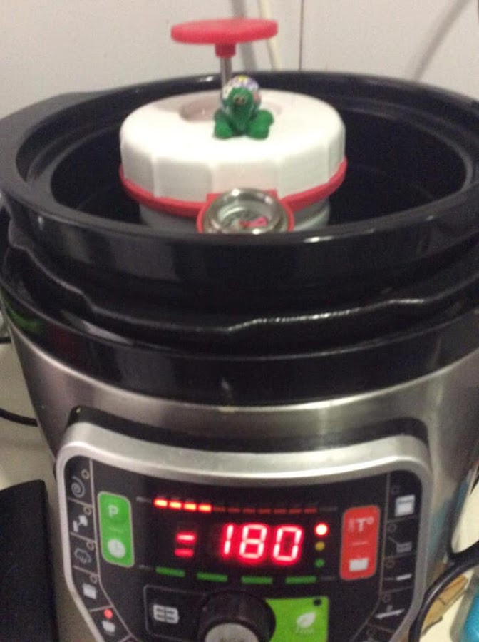 Fiambre de pollo olla GM y slowpot 7