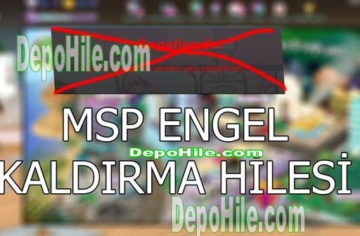 MSP Engel (BAN) Kaldırma Hilesi,Yapımı Kasım 2017 - %100 Yöntem