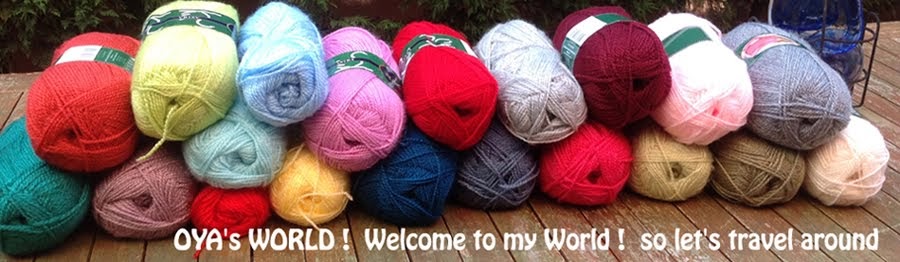 OYA's WORLD- Crochet-Knitting