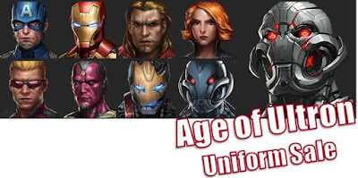 Promo sale Uniform Age Of Ultron Promo sale Uniform Age Of Ultron