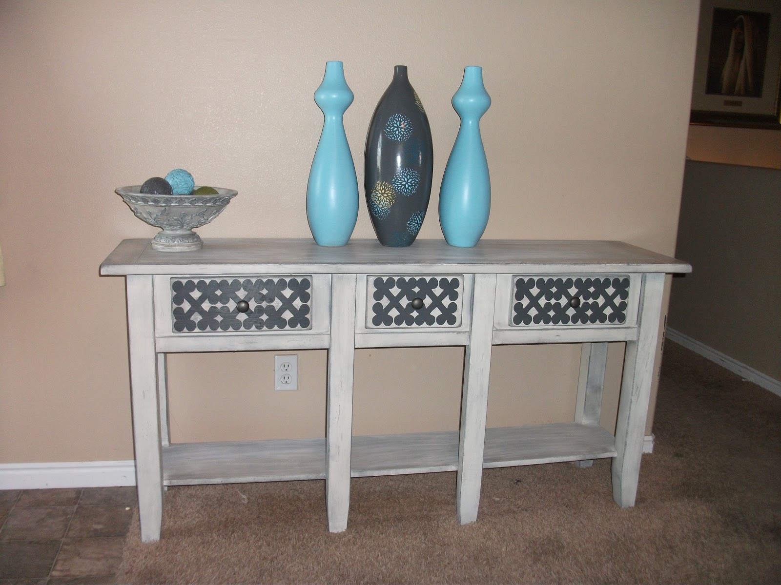 The Swanky Sofa Awesome Sofa Table Redo