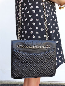 Tory Burch Fleming Bag, as worn by fashion blogger House Of Jeffers. More of this look at www.houseofjeffers.com