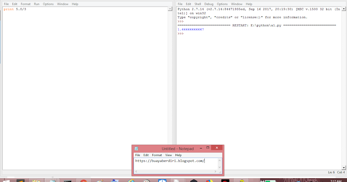 3.Belajar Bersama Python Float Python