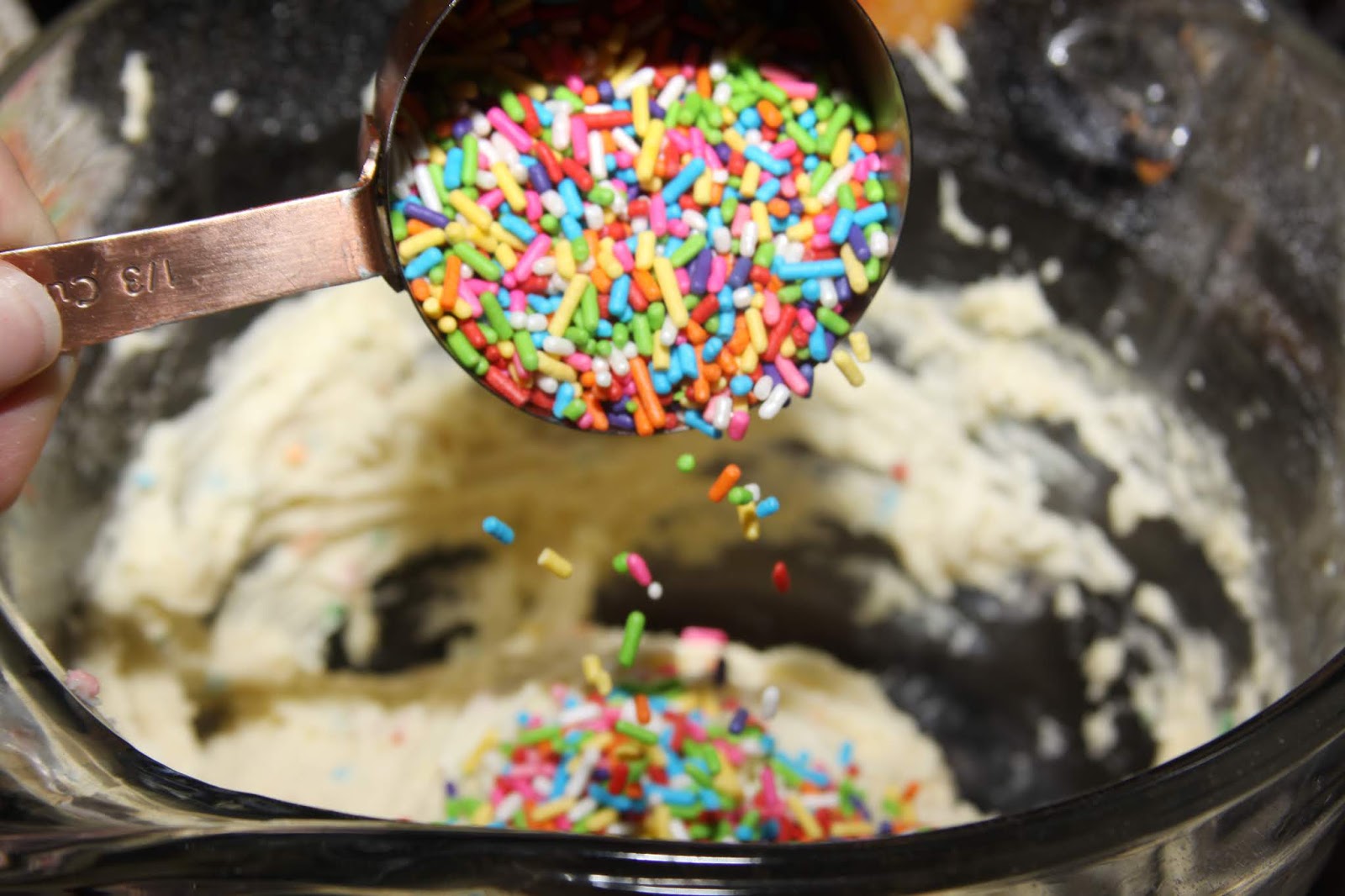 For the Love of Food: Funfetti Cake Mix Cookies for Teacher Appreciation