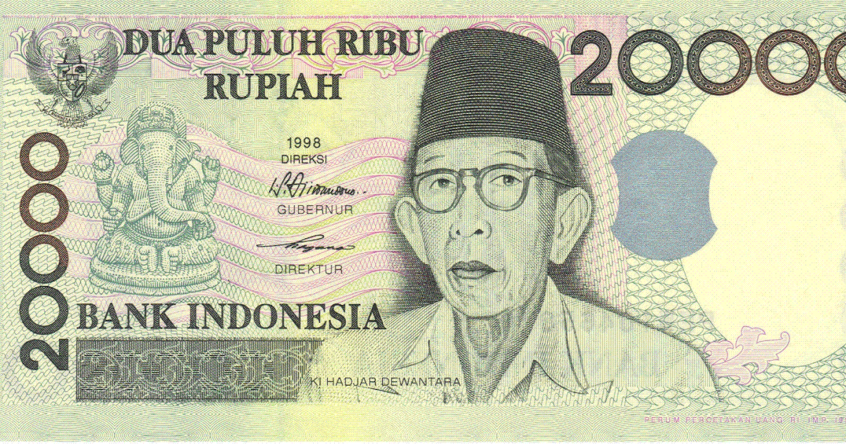 Rp.20000 - Tahun 1998 ~ Galeri Uang Rupiah Indonesia