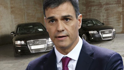 El Gobierno de Pedro Sánchez gastará 8 millones en comprar 142 nuevos coches oficiales Pedro Sánchez, Gobierno, millones, coches, despilfarro