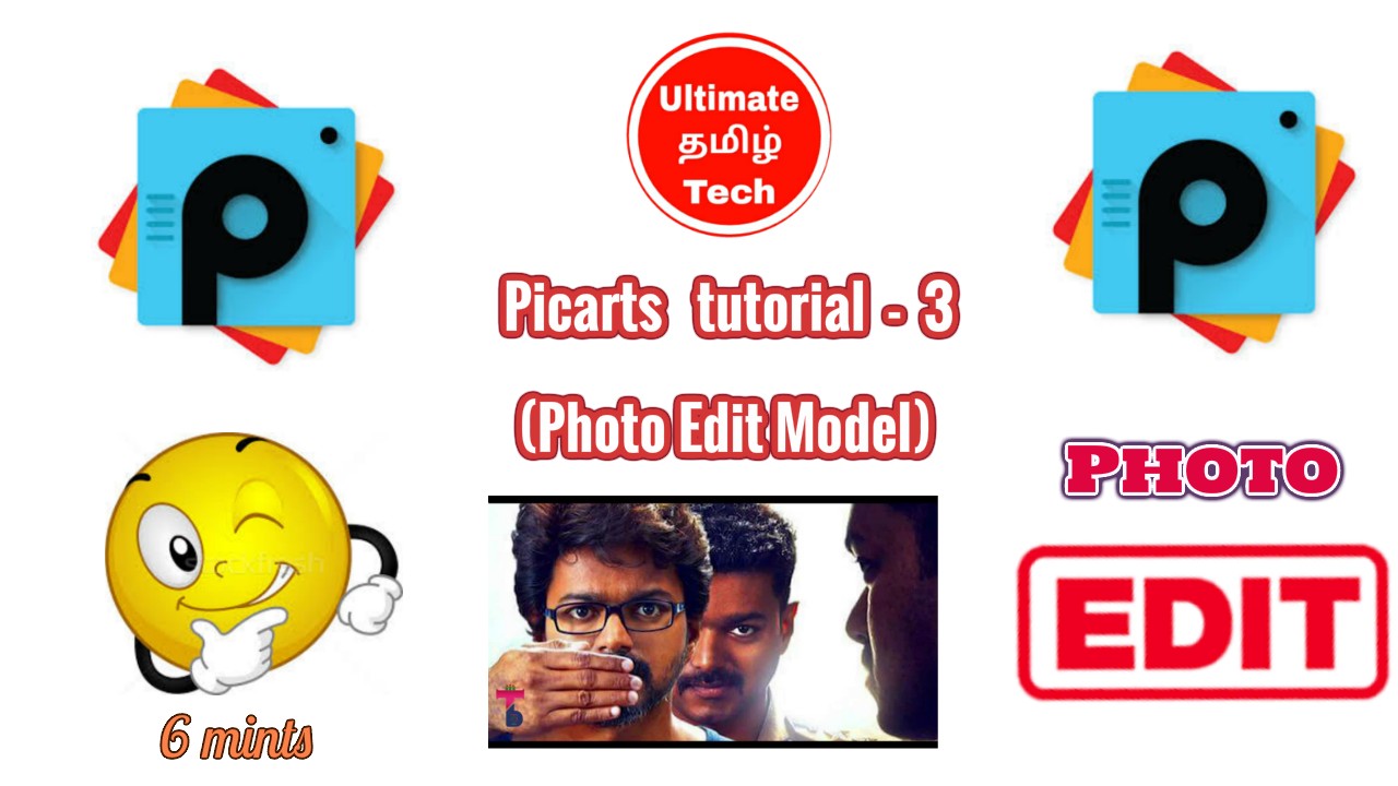 How to edit photo in picsart tutorial 3 Ultimate Tamil Tech