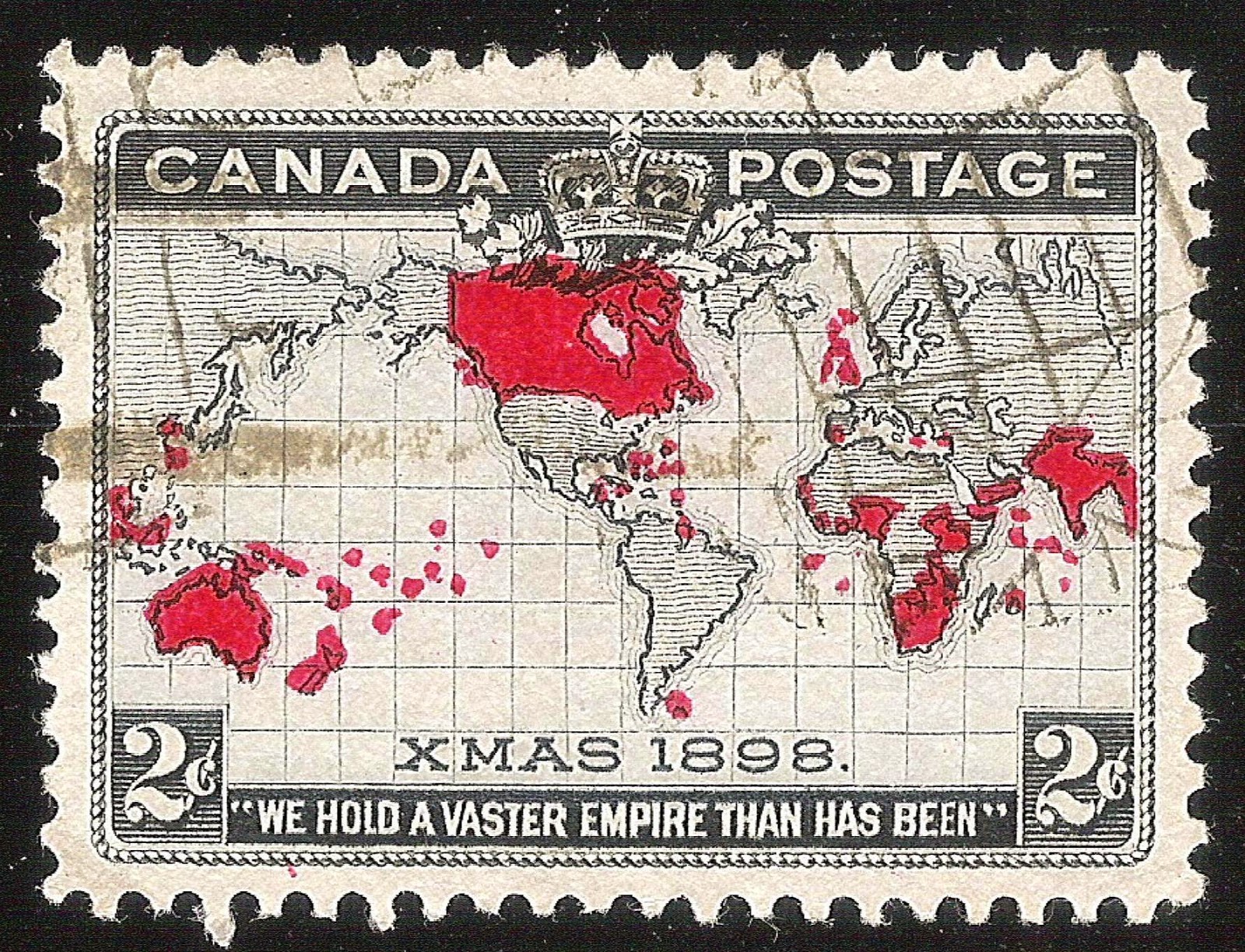 My Postage Stamps Collection World's First Christmas Stamp