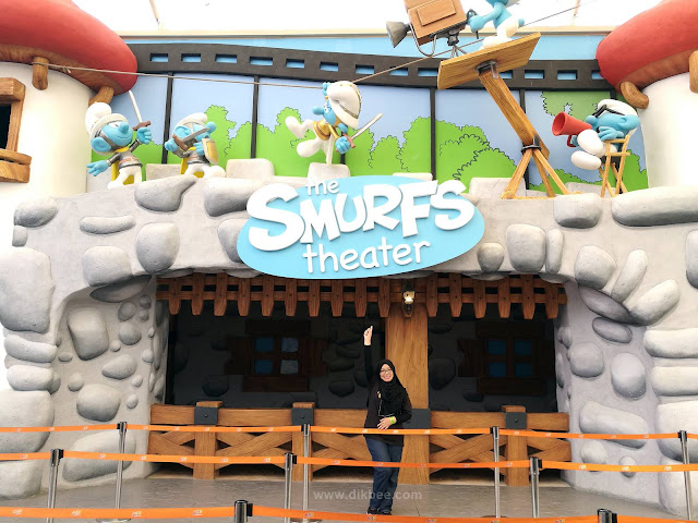 Nak tengok Papa Smurf jap.. hehe Aktiviti Cuti Sekolah Di Movie Animation Park Studios (MAPS) Perak