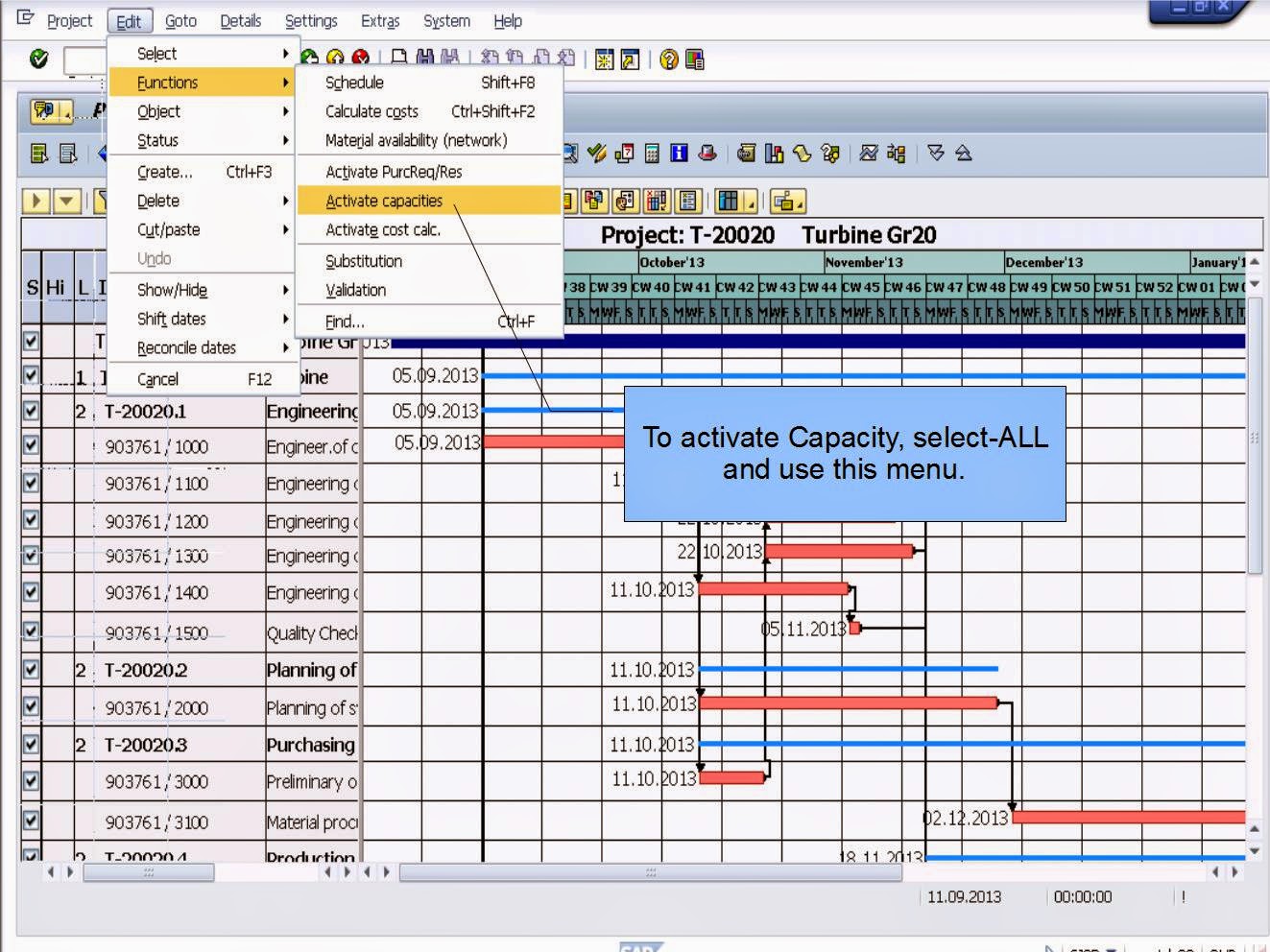 青蛙SAP分享 Froggy's SAP sharing Capacity Requirements of Internal Network