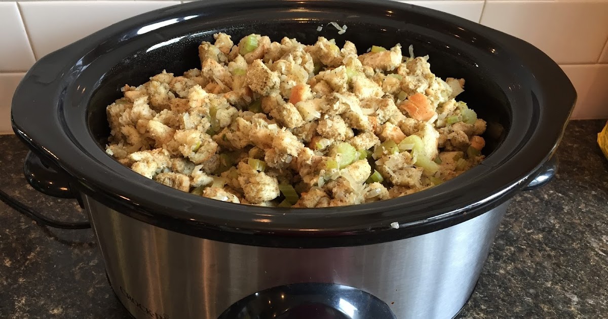 Mennonite Girls Can Cook Crockpot Stuffing