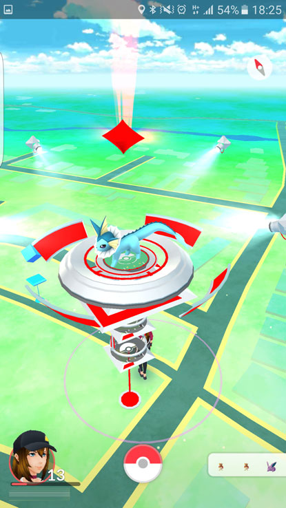 Pokemon Go and Cats Protection Pokestops and Gyms near Cats Protection sites