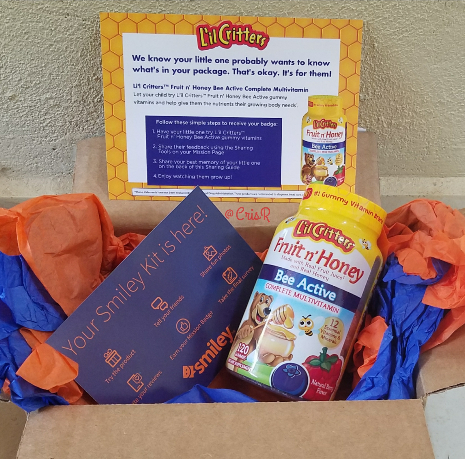 L'ilCritters Fruit n' Honey Bee Active Gummy Vitamins