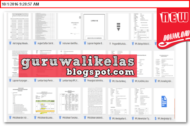 Contoh Program BK (Bimbingan Konseling) SMP Kurikulum 2013