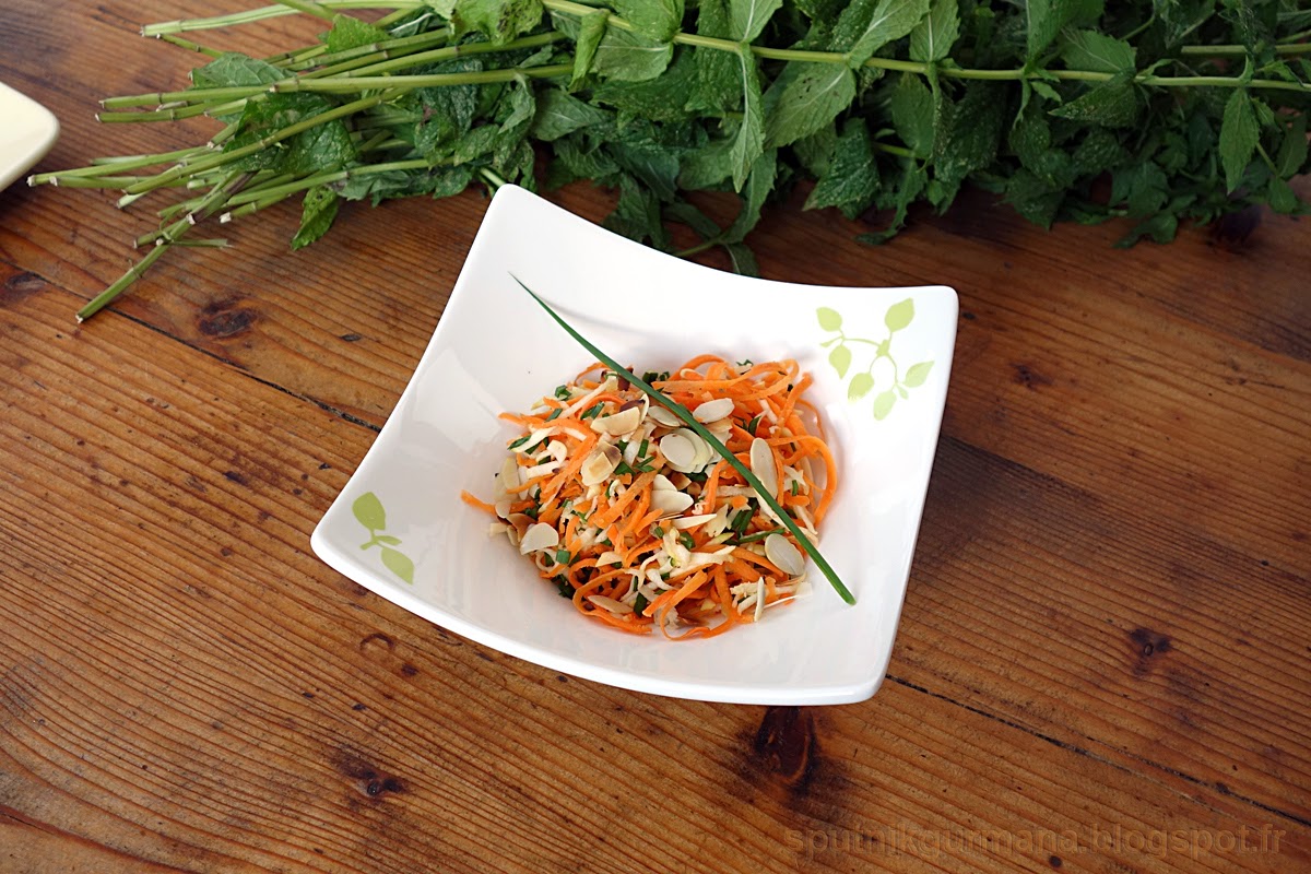 Салат из кабачков и морковки