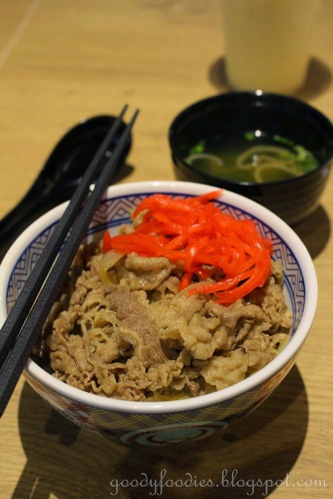 GoodyFoodies Yoshinoya & Hanamaru Udon, Midvalley, KL