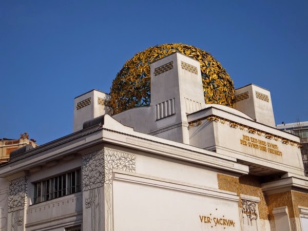 Vienne Wien art nouveau sécession palais Gustav Klimt