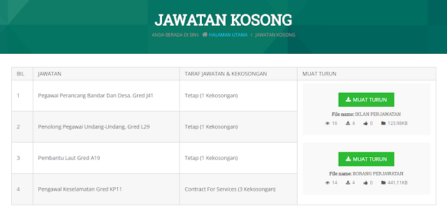 Rasmi - Jawatan Kosong (LADA) Lembaga Pembangunan Langkawi Terkini 2019 Rasmi - Jawatan Kosong (LADA) Lembaga Pembangunan Langkawi Terkini 2019