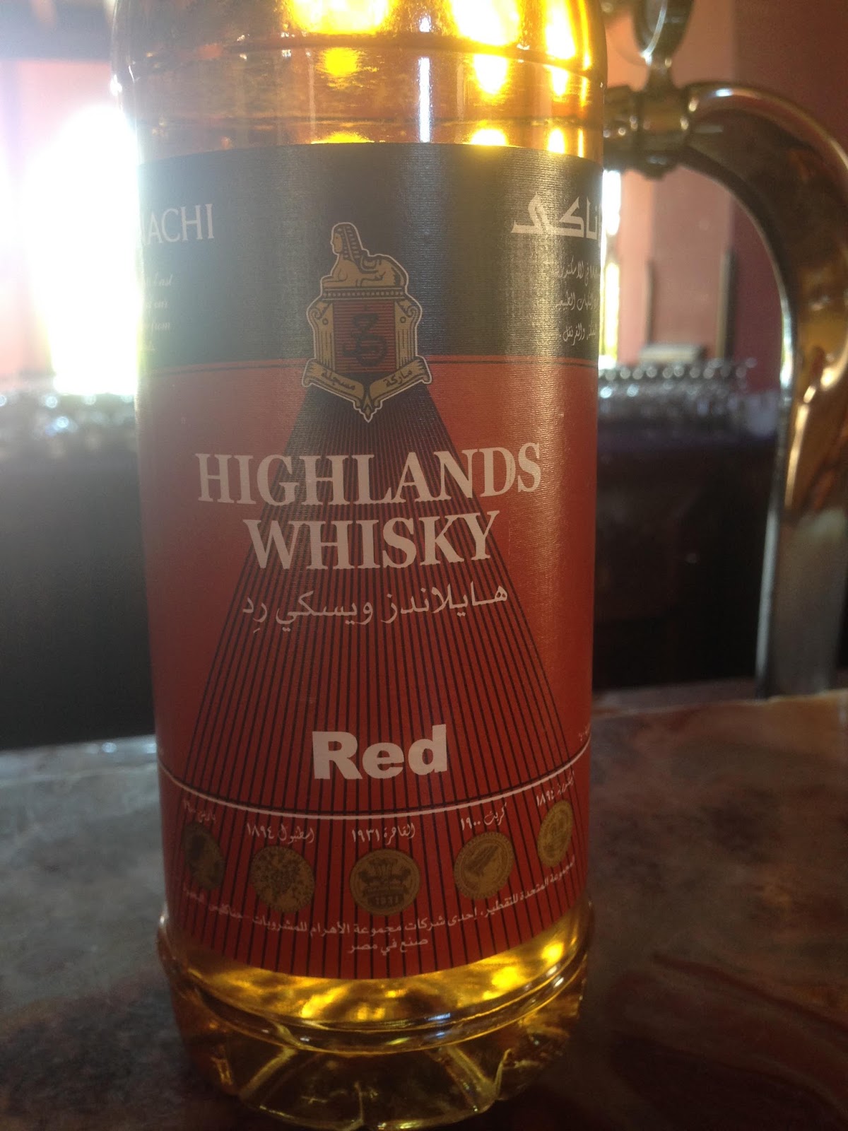 Dave's Whisky Reviews Egyptian Whisky?! [Highlands Whisky Red Review]