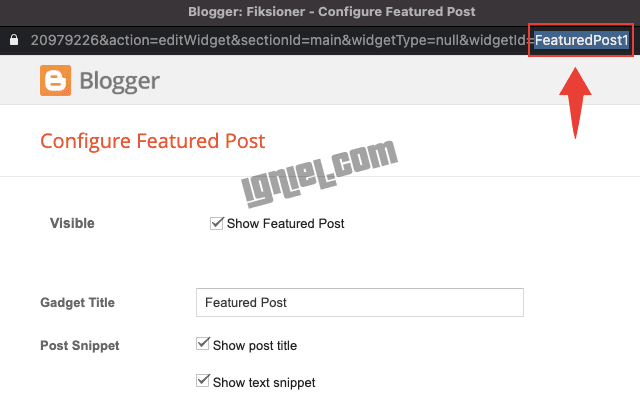 Menampilkan Widget Blogspot di Halaman Tertentu Saja