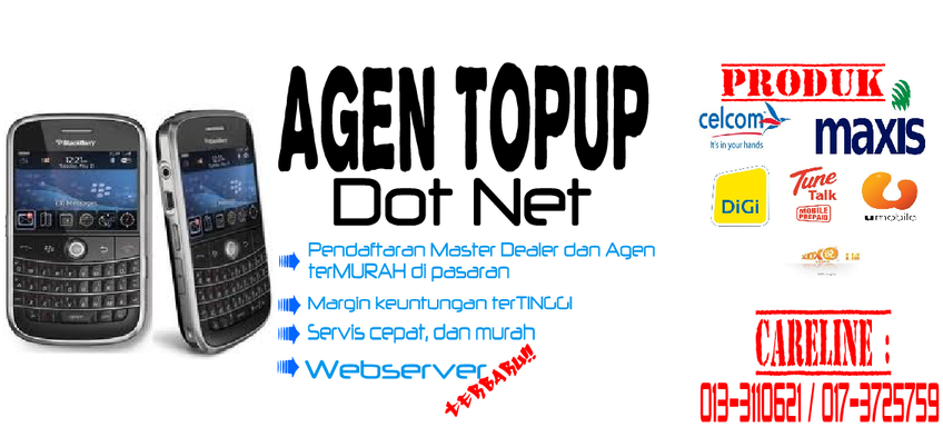 AGEN TOPUP dot net