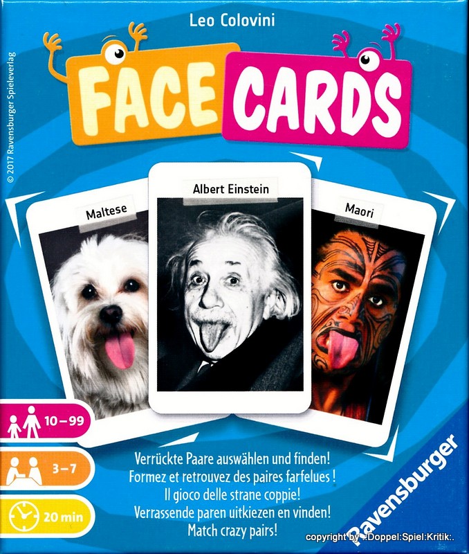 .DoppelSpielKritik. Rezension Facecards oder vielleicht Face