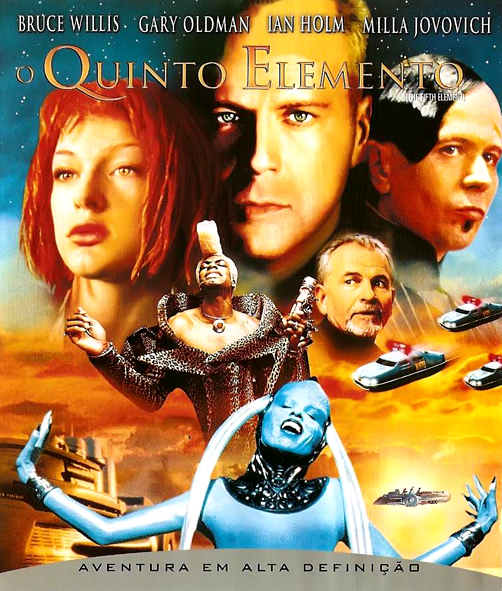 CycloneSP® Filmes DVDR, DVDDL e BluRay O Quinto Elemento [1997