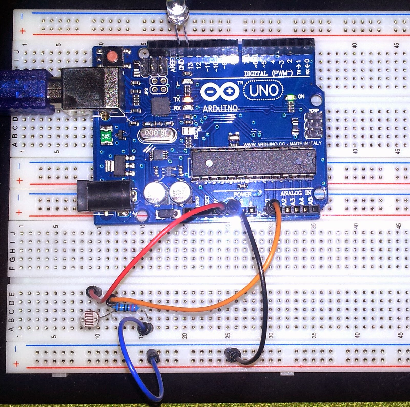 Photoresistor Arduino