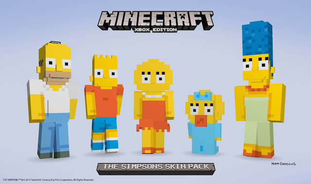 Minecraft Simpson Skin Pack
