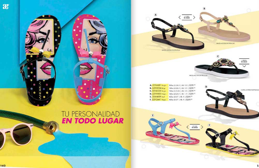 Venta > sandalias de andrea > en stock