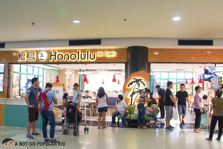 Honolulu HK Cafe in Robinsons Place Manila, Philippines