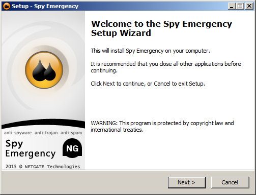 برنامج Spy Emergency لمكافحة ملفات التجسس والبرمجيات الخبيثة 