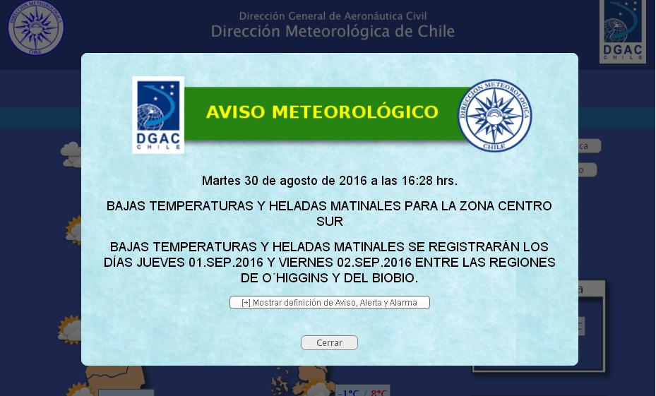 direccion meteorologica