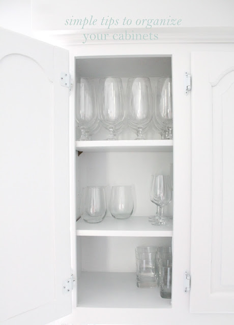 How to Organize Your Kitchen Cabinets