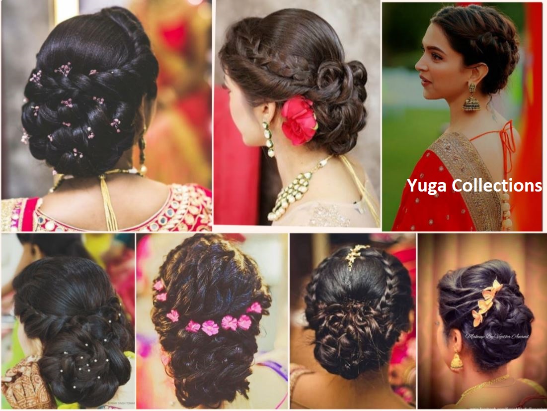 20 Best and Beautiful Indian Bridal Hairstyles for Engagement & Wedding |  Hairdo wedding, Hairdo for long hair, Indian bridal hairstyles