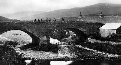 Tour Scotland: Old Photograph Of Lephenstrath Bridge Scotland