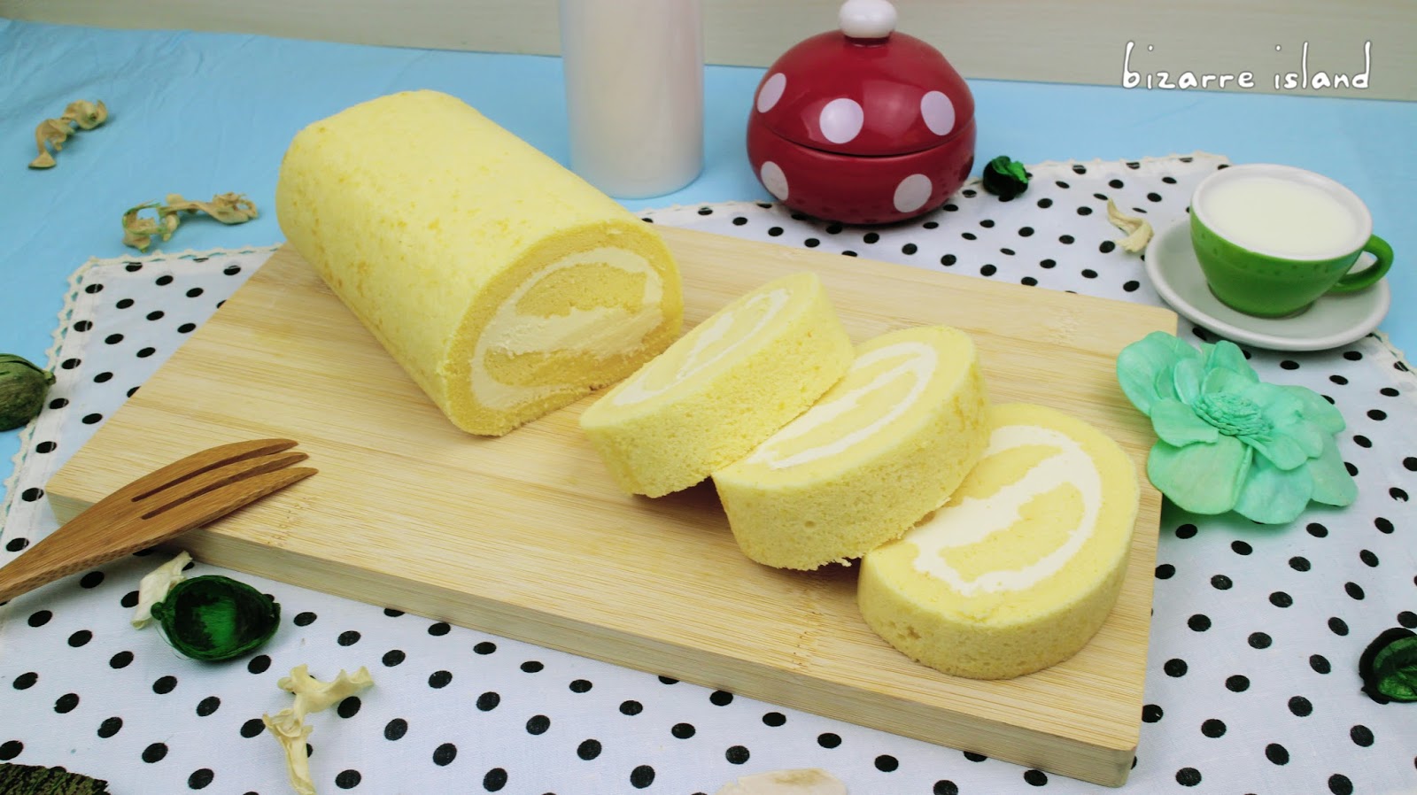  bizarre island Double Cheesecake Swiss Roll