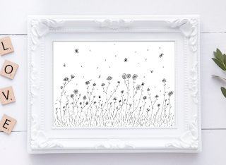 Ink Doodle Flowers Ink Doodle Flowers